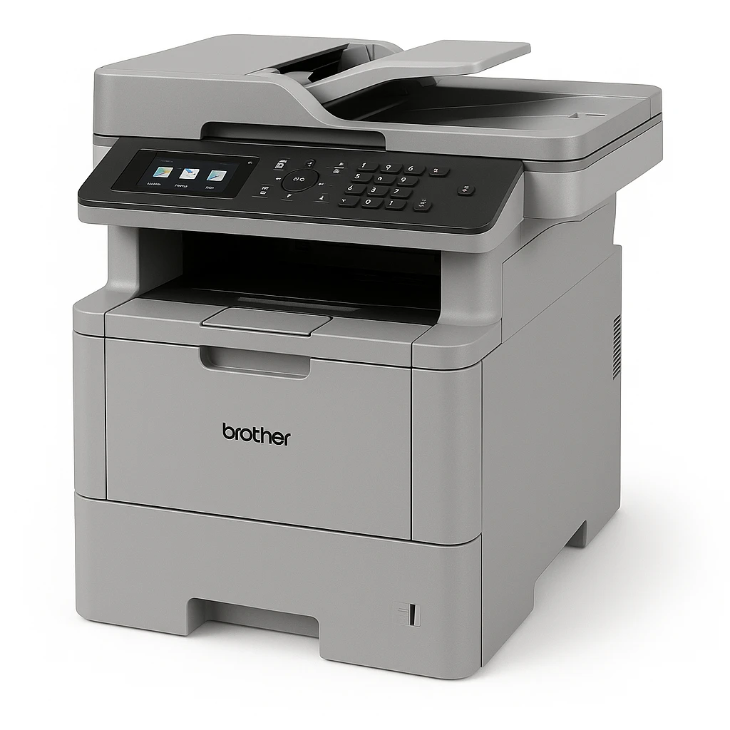 Brother MFC-L6915DW - Impresora multifunción - B/N - laser - A4/Legal (material) - hasta 52 ppm (impresión) - 520 hojas - 33.6 Kbps - USB 2.0, Gigabit LAN, Wi-Fi(n), NFC, host USB