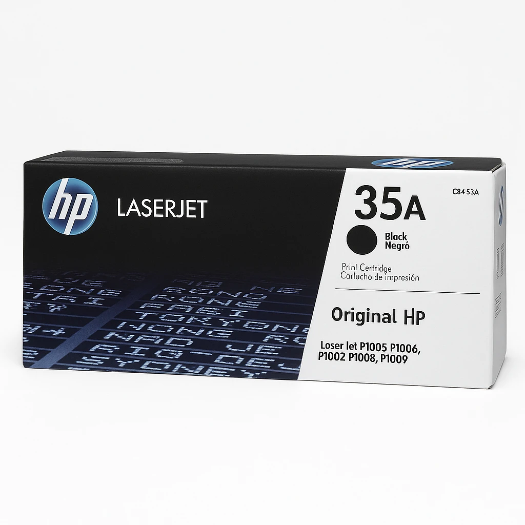 HP 35A - Negro - original - LaserJet - cartucho de tóner (CB435A) - para LaserJet P1005, P1006, P1007, P1008, P1009