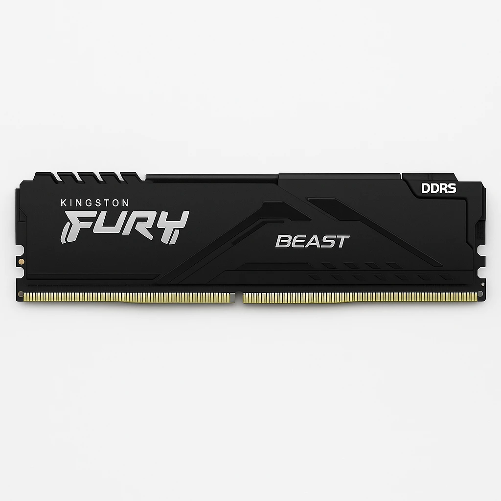 Kingston FURY Beast - DDR5 - módulo - 32 GB - DIMM de 288 contactos - 6000 MT/s / PC5-48000 - CL36 - 1.35 V - sin búfer - on-die ECC - negro