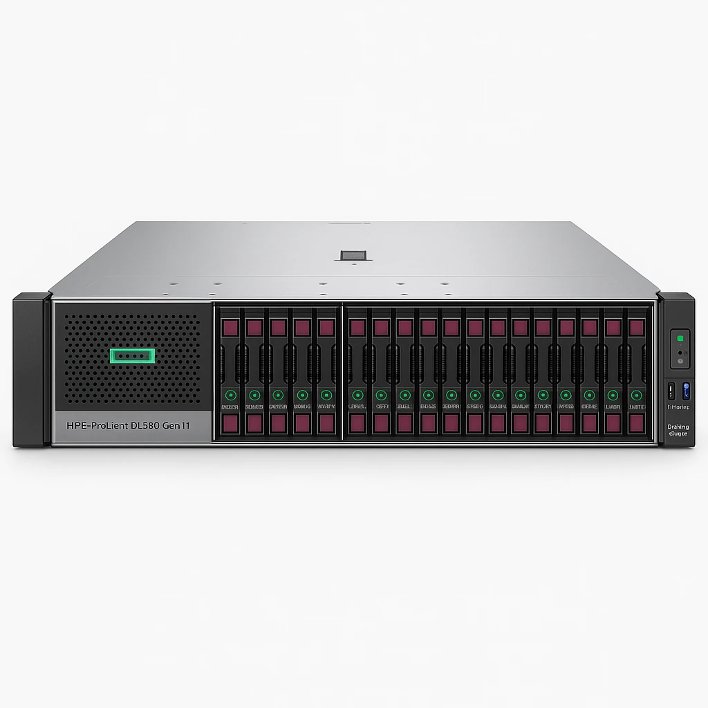 HPE ProLiant DL380 Gen11 Network Choice - Servidor - se puede montar en bastidor - 2U - 2 vías - 1 x Xeon Gold 5418Y / 2 GHz - RAM 32 GB - SATA/SAS/PCI Express - hot-swap 2.5" bahía(s) - sin 
