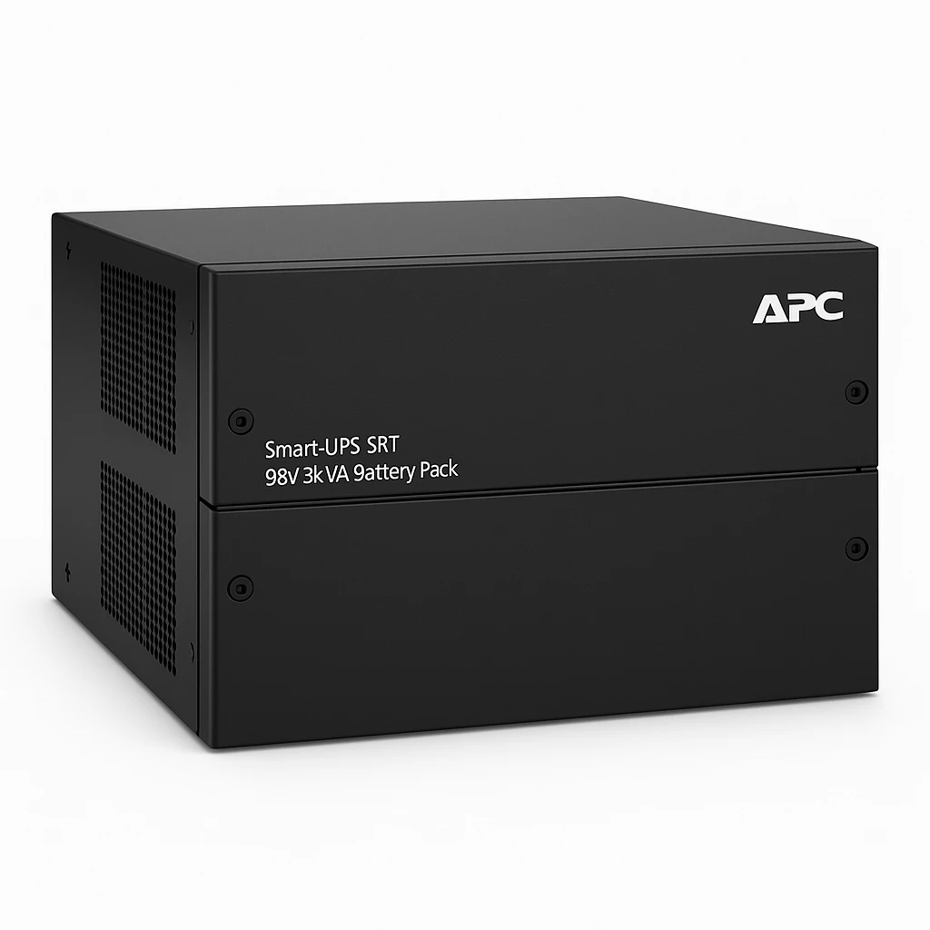 APC Smart-UPS SRT 96V 3kVA Battery Pack - Caja para baterías - 2 x baterías - Ácido de plomo - negro - para P/N: SRT10RMXLIX806, SRT3000XLA, SRT3000XLA-TW, SRT3000XLAUS, SRT3000XLTW, SRT6KRMX