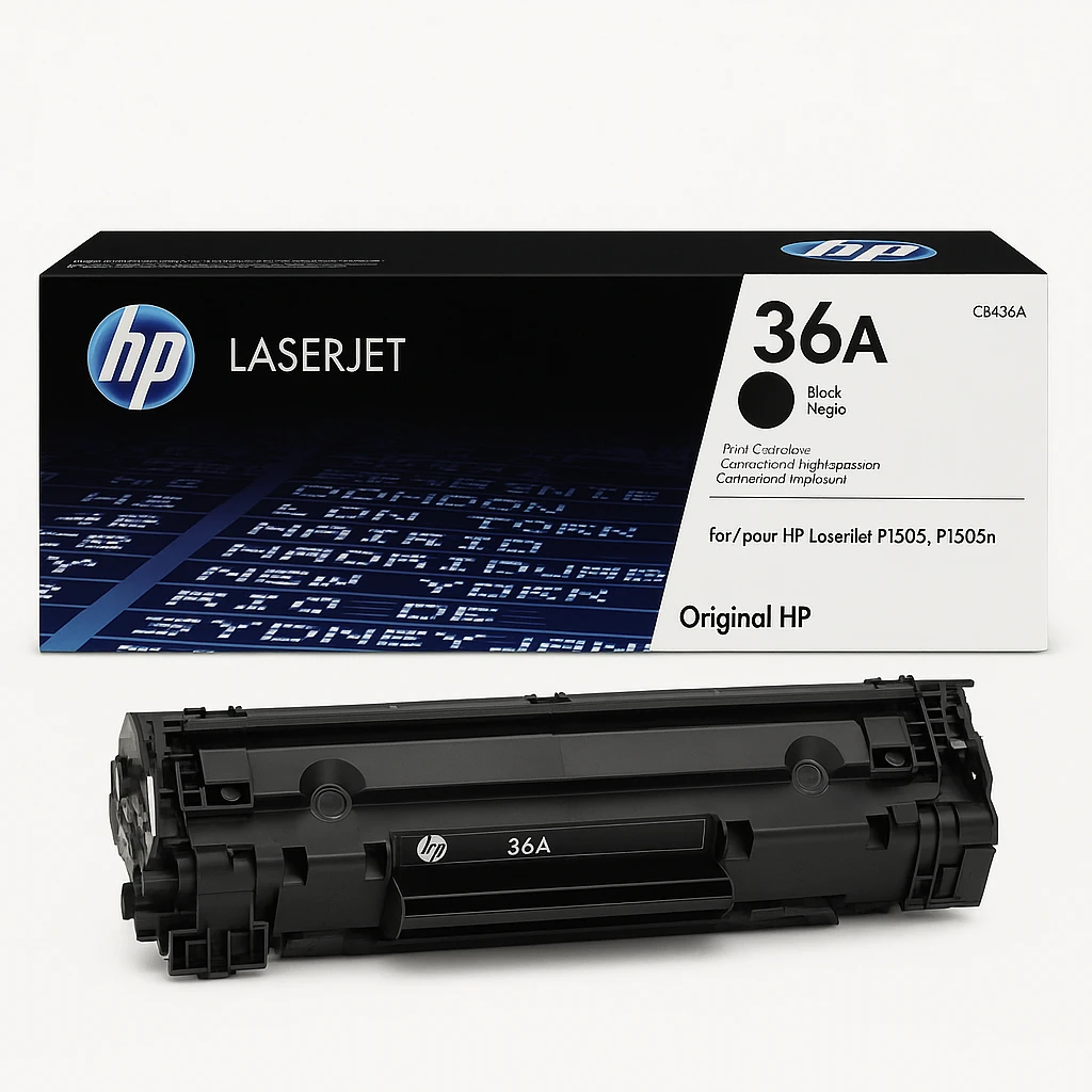 HP 36A - Negro - original - LaserJet - cartucho de tóner (CB436A) - para LaserJet P1505, P1505n