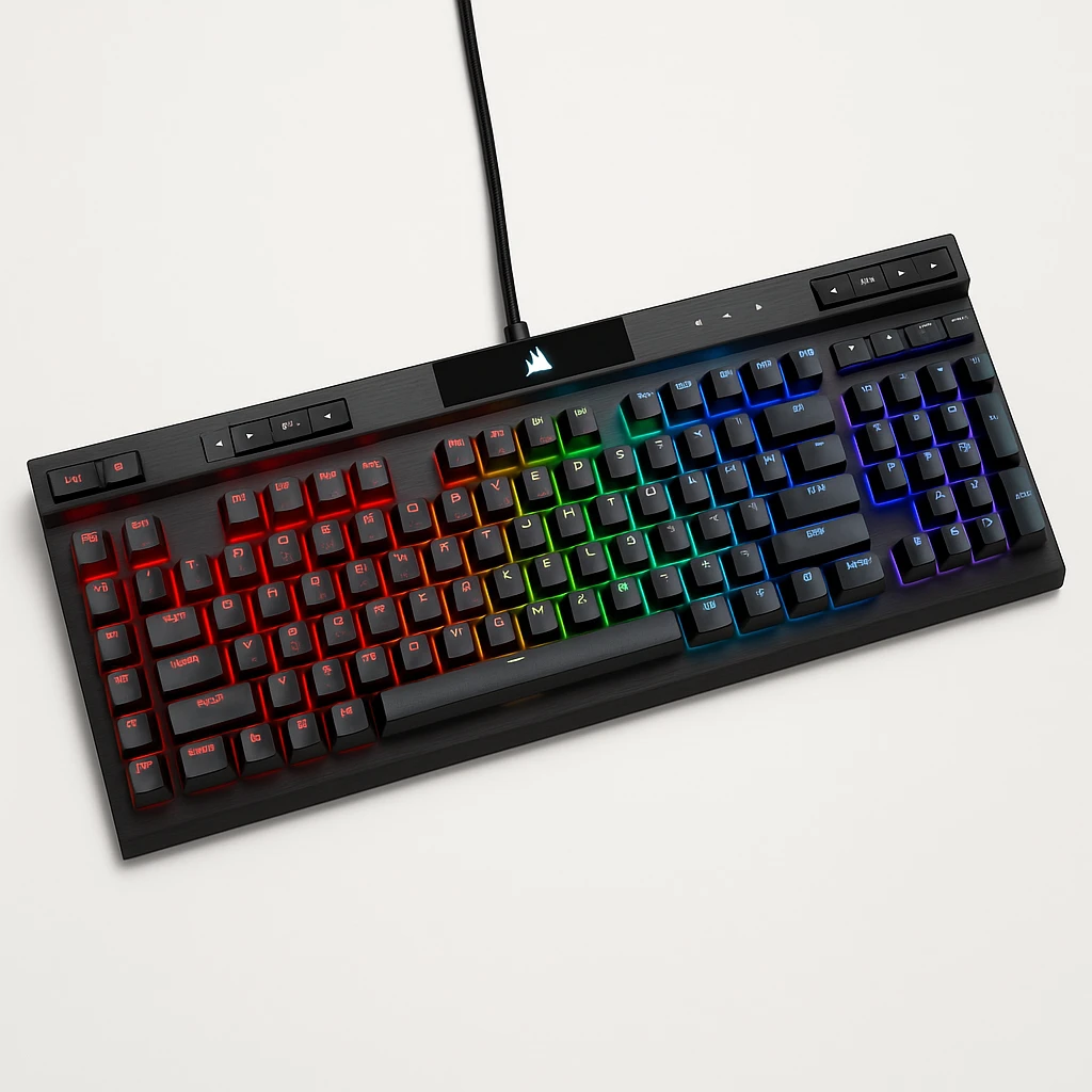 Corsair Memory - Keyboard - Wired - USB - red - RGB K70 Pro Cherry MX