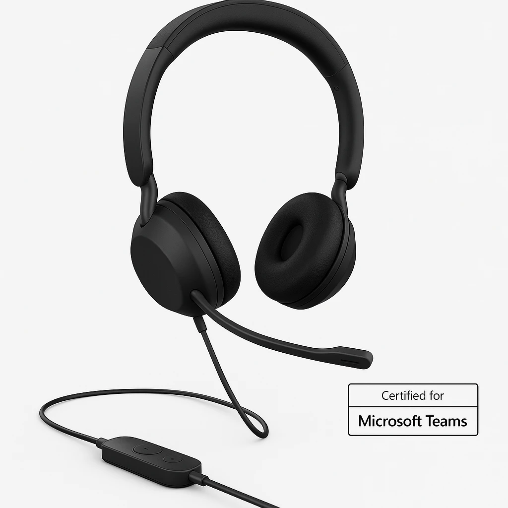 Jabra Evolve2 30 SE MS Stereo - Auricular - en oreja - cableado - USB-A - aislamiento de ruido - Certificado para Equipos de Microsoft