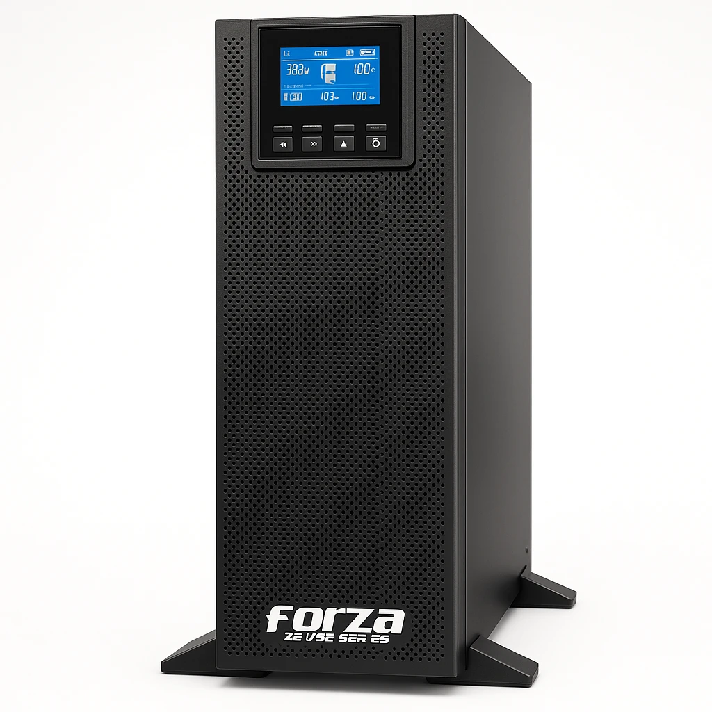 Forza Zeus2 Series 3-Phase Tower - UPS - On-line - 20000 Watt - AC 380/400/415 V - PF1 LCD Tower 380/400V 32-Bat