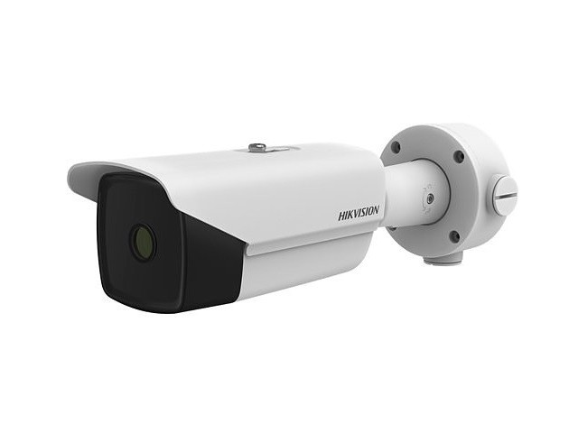Hikvision DS-2TD2138-15/QY - Cámara de videovigilancia de red/térmica - bala - color - 1280 x 720 (óptico) / 384 x 288 (térmico) - focal fijado - audio - compuesto - LAN 10/100 - MJPEG, H.264