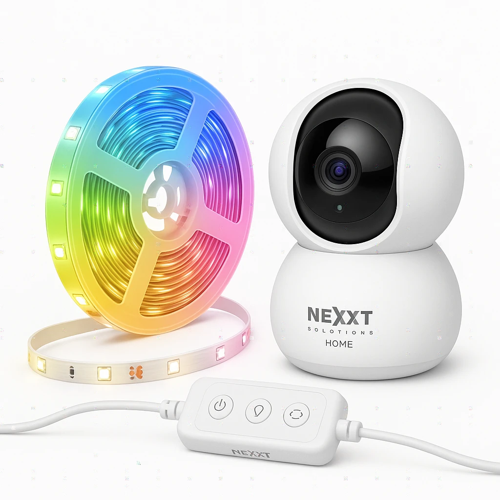 Nexxt Solutions Home - LED strip and camera