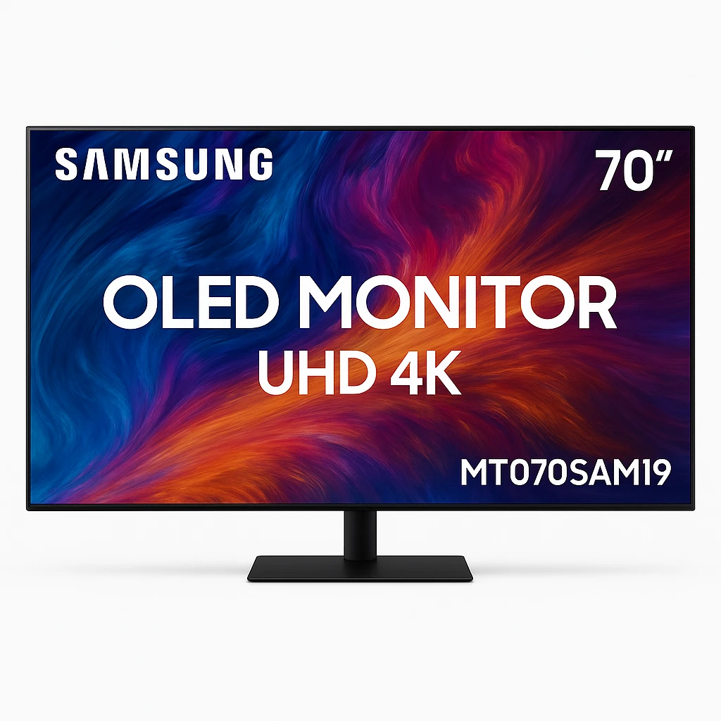 Samsung - OLED monitor - 70" - UHD 4K