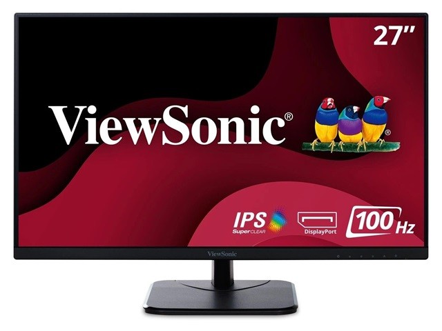 ViewSonic VA2756-MHD - Monitor LED - 27" - 1920 x 1080 Full HD (1080p) @ 100 Hz - IPS - 250 cd/m² - 1000:1 - 7 ms - HDMI, DisplayPort - altavoces