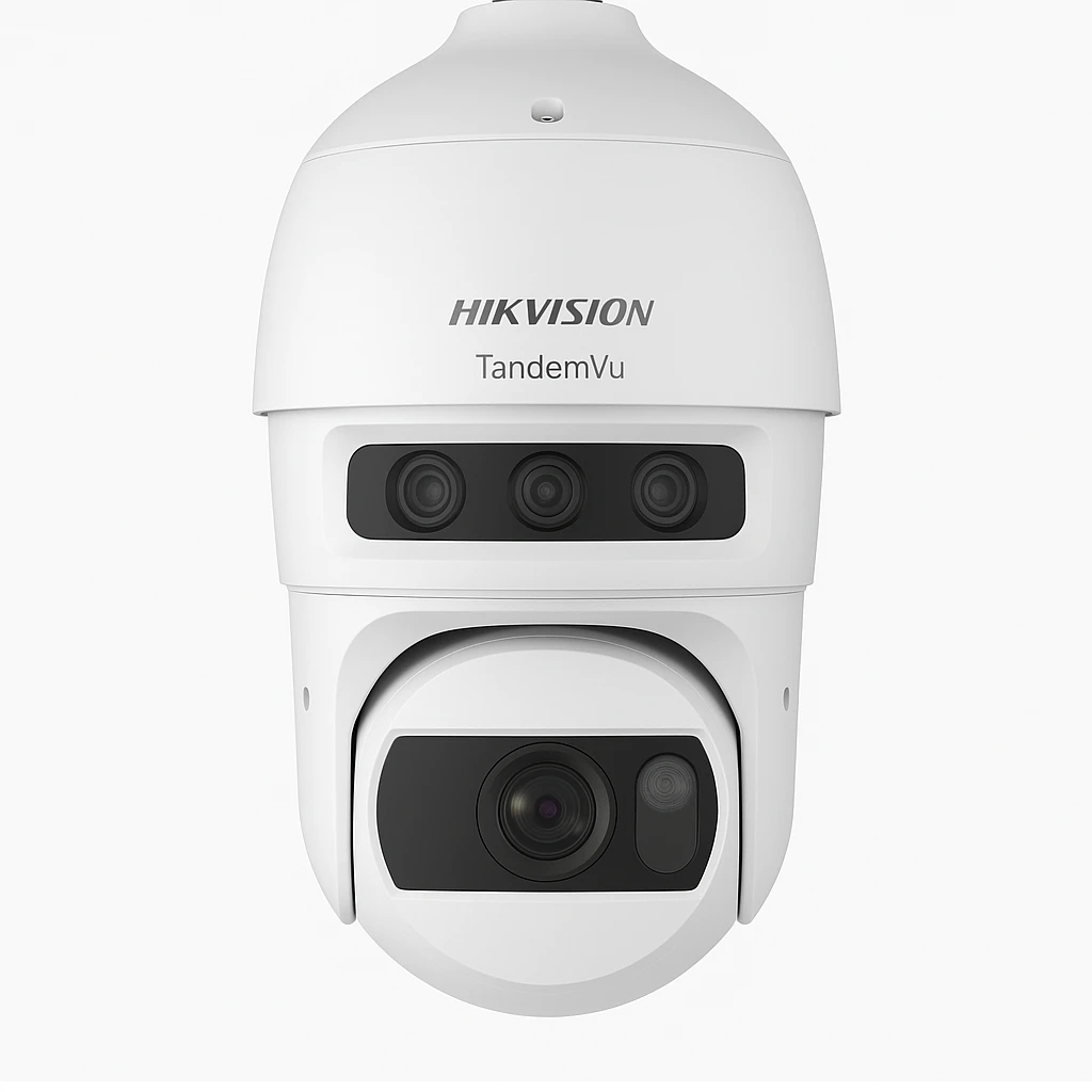 Hikvision TandemVu DS-2SF8C442MXG-ELW/26 - Red de vigilancia / cámara panorámica - multisensor + panorámica/inclinación/zoom - resistente al polvo / al agua / al vandalismo - color (Día y noc