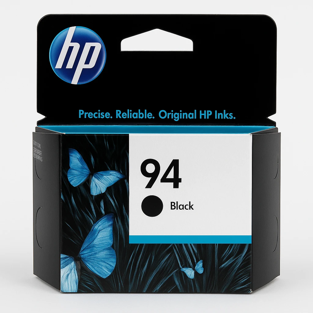 HP 94 - 11 ml - negro - original - cartucho de tinta - para Deskjet 5740, 65XX, 6840; Officejet 6210, 7310, 7410; Photosmart 2610, 2710, 8150, 8450