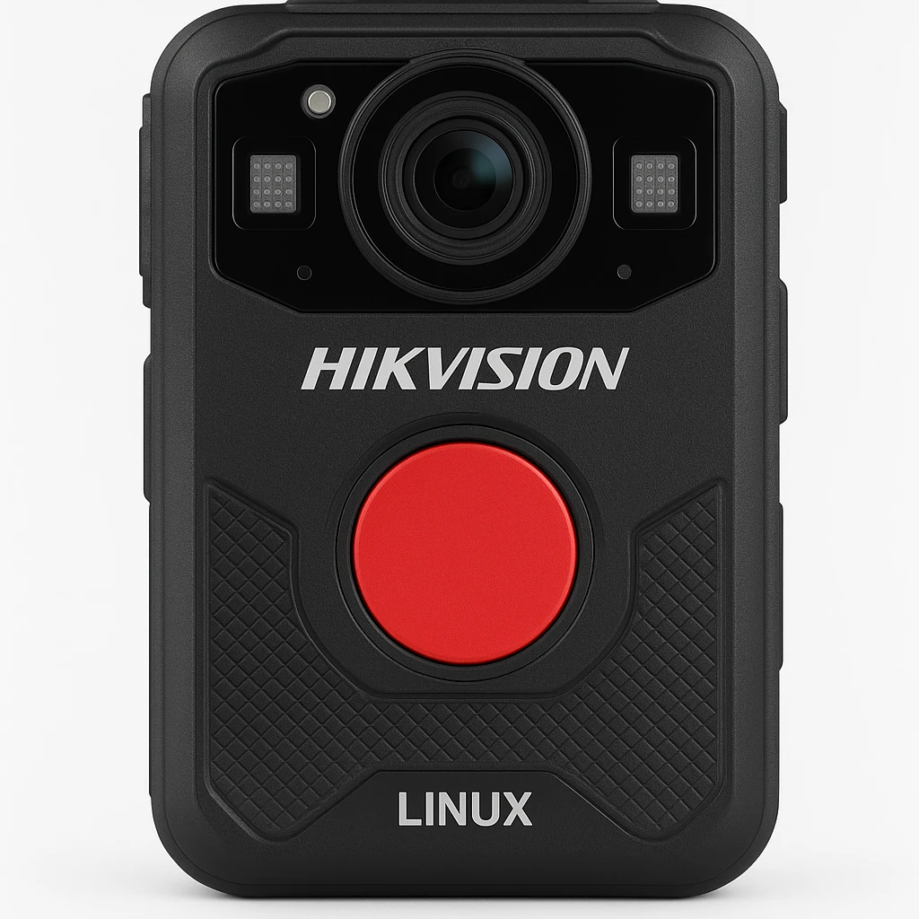 Hikvision Linux Big Button DS-MCW407/32G/GLE - Body Camera - Fixed