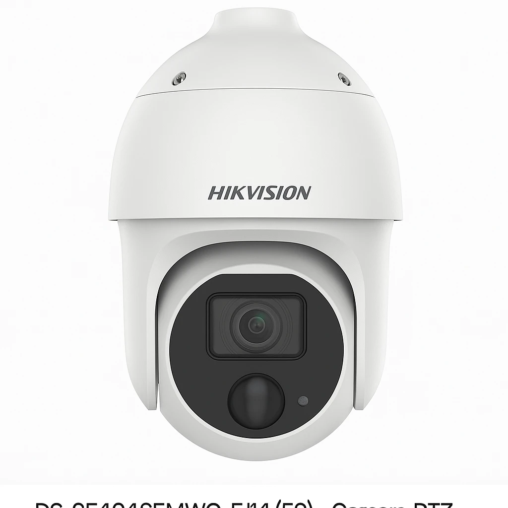 Hikvision Pro Series DS-2SE4C425MWG-E/14(F0) - Cámara de vigilancia de red - PTZ - torreta - a prueba de polvo / impermeable - color (Día y noche) - 4 MP - 2560 x 1440 - motorizado - audio - 