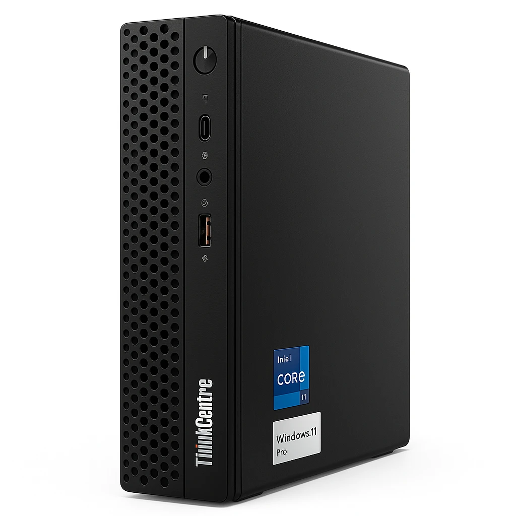Lenovo ThinkCentre M70q - Mini tower - Intel Core i7 I7-10700T / 2.67 GHz - DDR4 SDRAM - 512 GB Hard Drive Capacity - Windows 11 Pro - Spanish