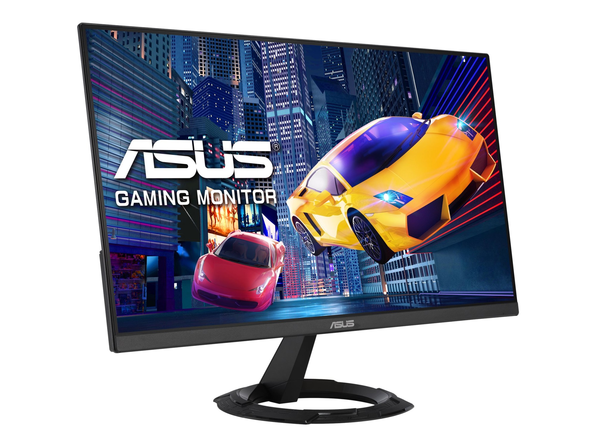 ASUS VZ249QG1R - Monitor LED - gaming - 23.8" - 1920 x 1080 Full HD (1080p) @ 75 Hz - IPS - 250 cd/m² - 1000:1 - 1 ms - HDMI, DisplayPort - altavoces