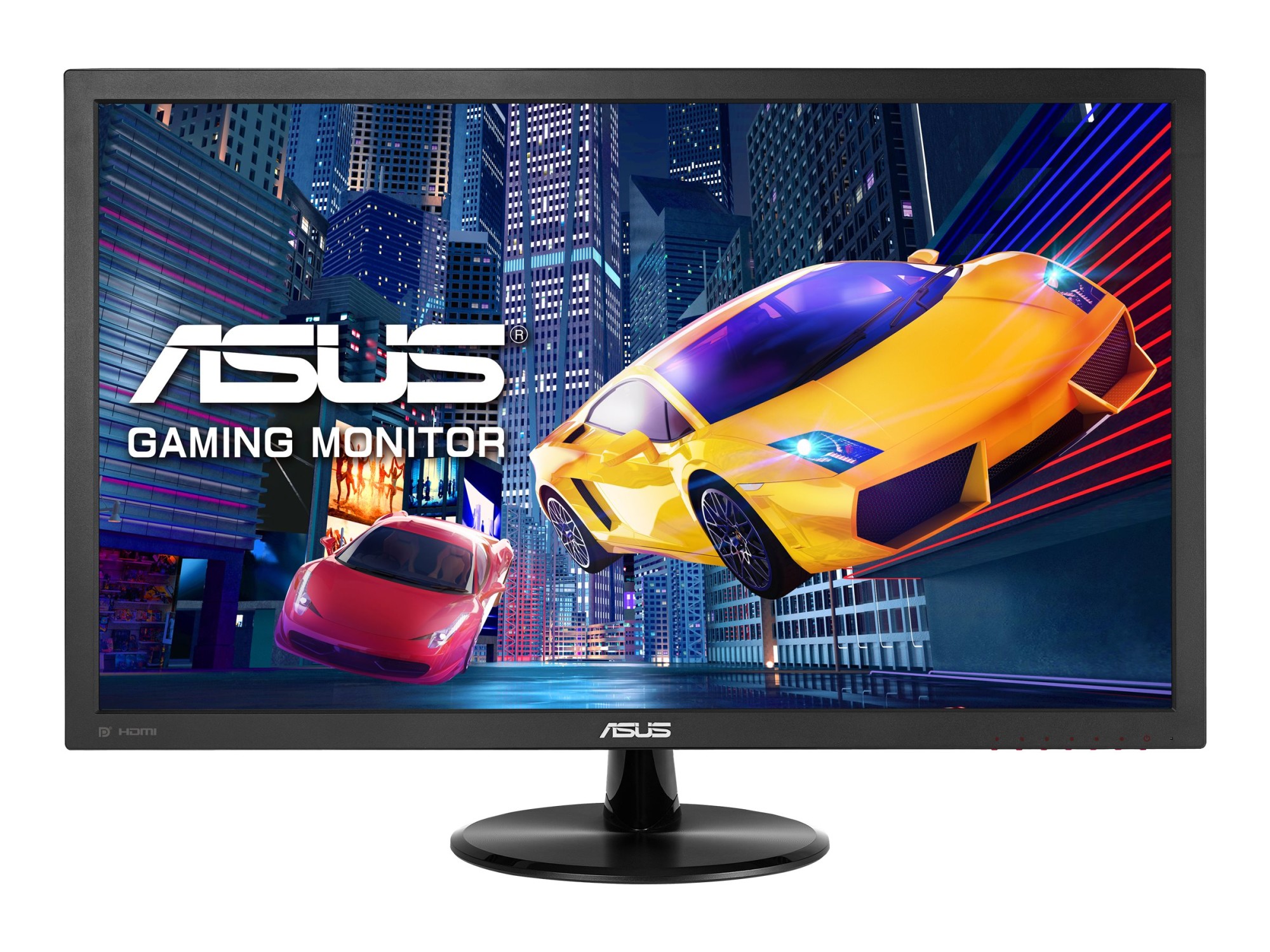 ASUS VP228QG - Monitor LED - 21.5" - 1920 x 1080 Full HD (1080p) - TN - 250 cd/m² - 1000:1 - 1 ms - HDMI, VGA, DisplayPort - altavoces - negro