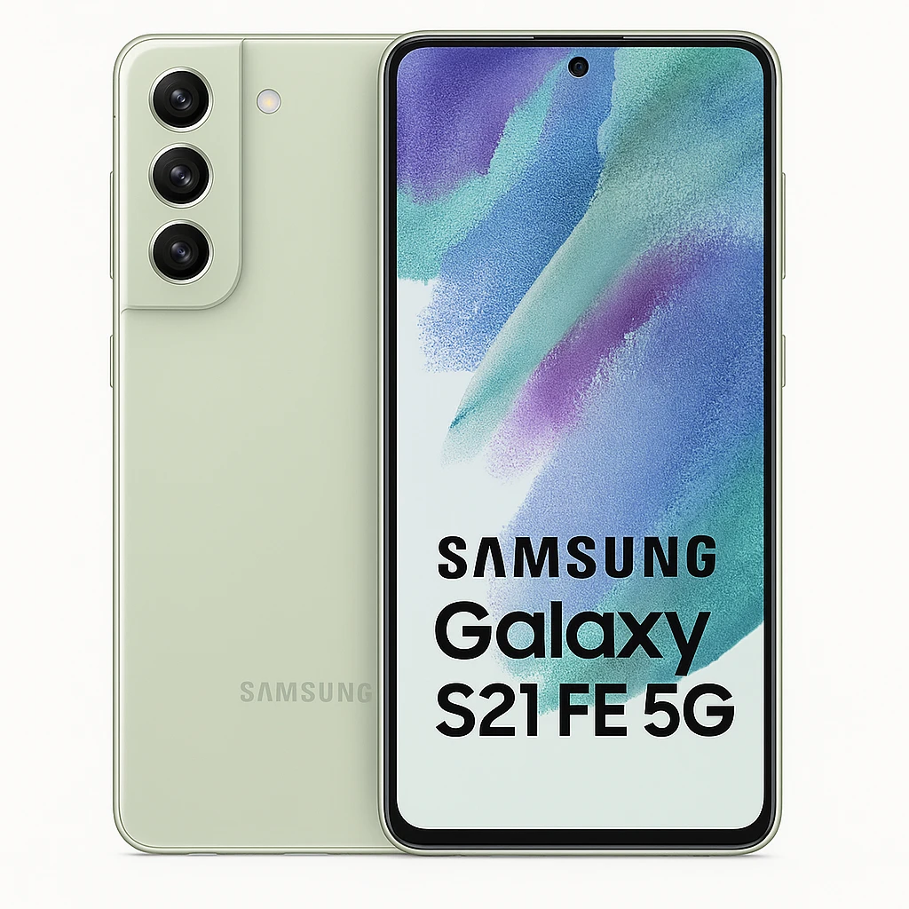 Samsung Galaxy S21 FE 5G - Smartphone - Android - 128 GB - Light green - Touch