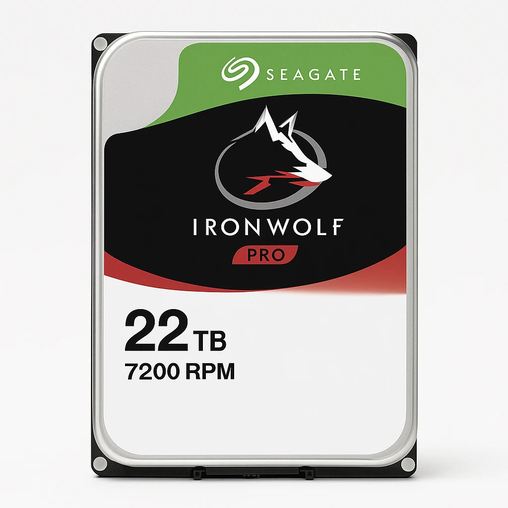 Seagate IronWolf Pro - Hard drive - Internal hard drive - 22 TB - 7200 rpm