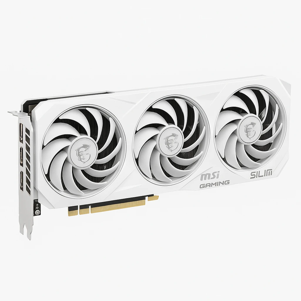 MSI - PCI Express - NVIDIA - RTX 4060 Ti GAMING - SLIM white 16G