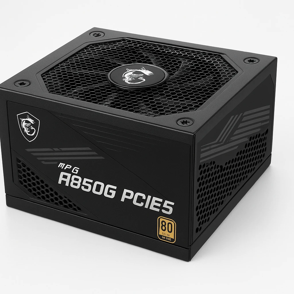 MSI - Power supply - MPG A850G PCIE5 80 Plus Gold