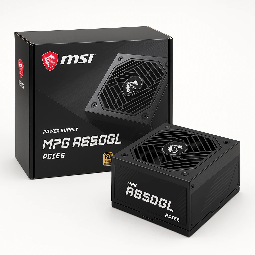 MSI - Power supply - MPG A650GL PCIE5 80 Plus Gold