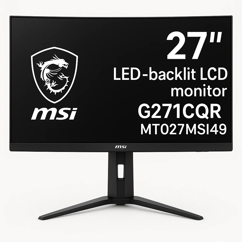MSI - LED-backlit LCD monitor - 27" - G271CQR