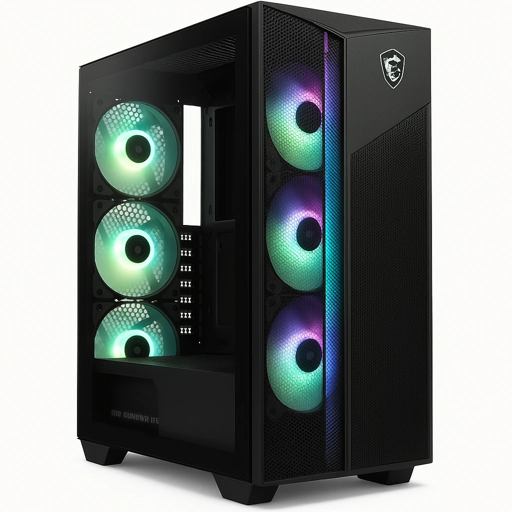MSI - MPG Gungnir 111R - Mid tower - 4 x 120mm