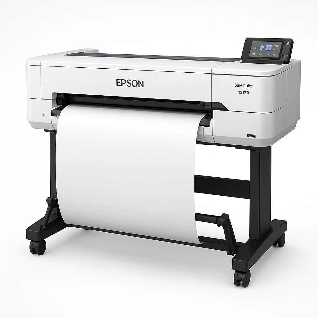 Epson SureColor T5170 - 36" Large-format printer - Ink-jet - Color - Plain paper - Gigabit LAN / USB 3.0 / Wi-Fi(n) - Roll (91.4 cm)