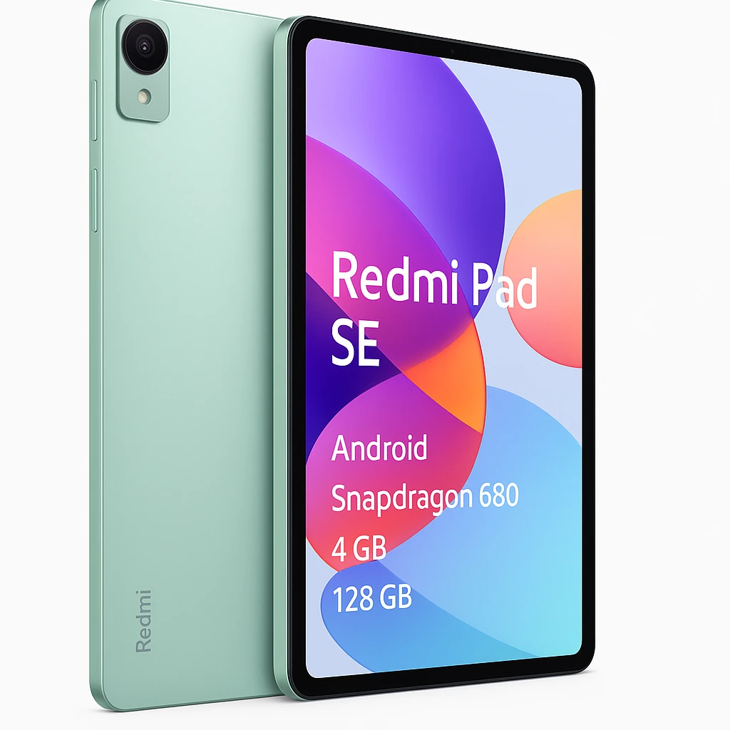Xiaomi - Redmi Pad SE - Android - Snapdragon 680 - 4 GB - 128 GB - Verde menta