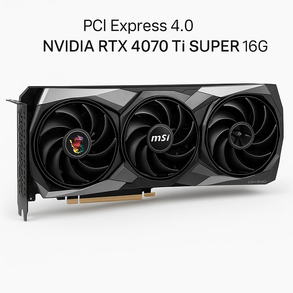 MSI - PCI Express 4.0 - NVIDIA RTX 4070 Ti - Super 16G Gaming