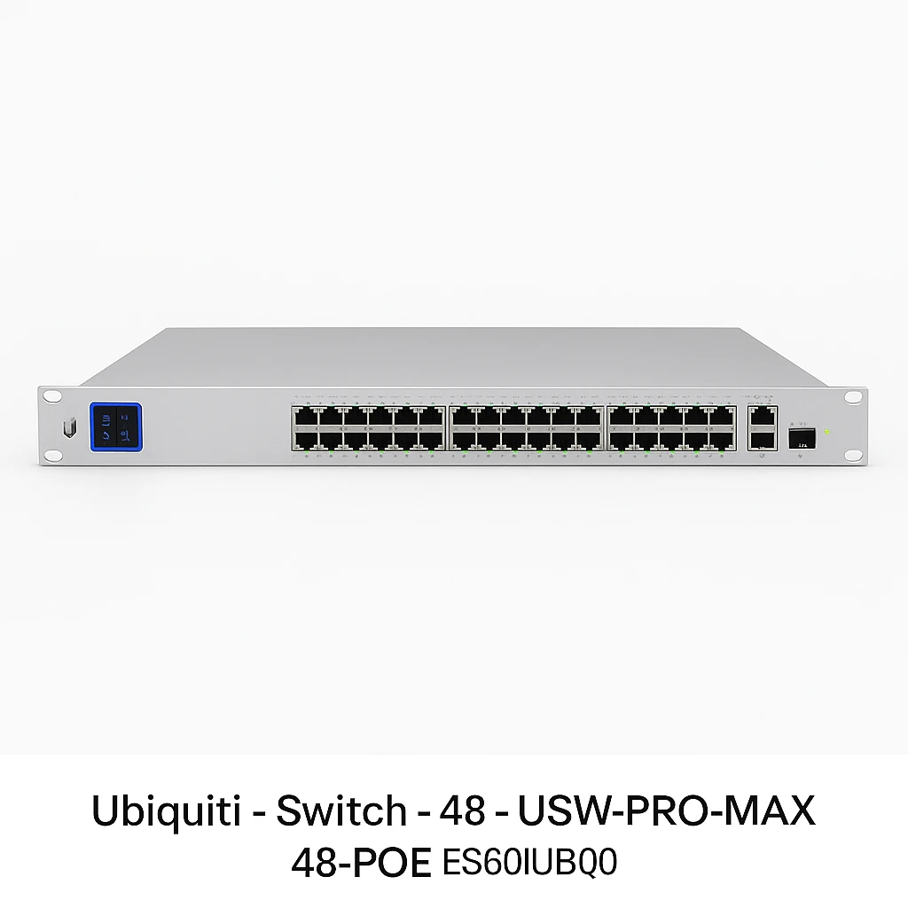 Ubiquiti - Switch - 48 - USW-PRO-MAX-48-POE