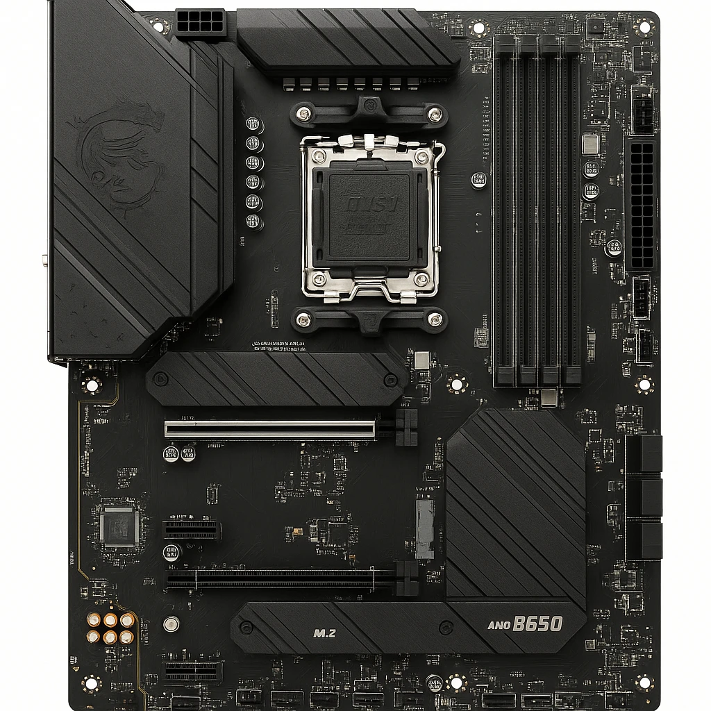 MSI - 824142324837 - Motherboard - Socket AM5 - AMD B650
