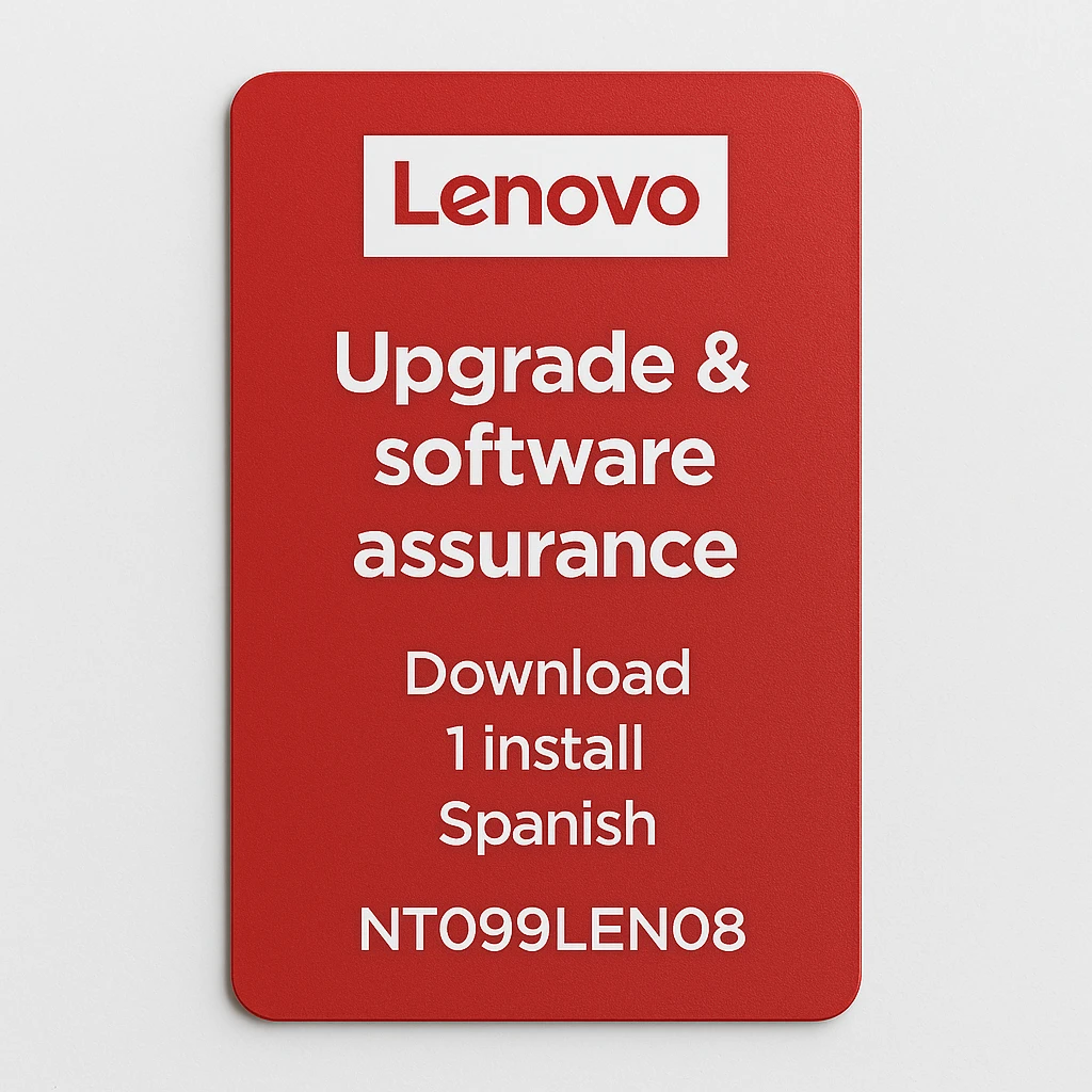 Lenovo - Upgrade & software assurance - Download - 1 install - Spanish