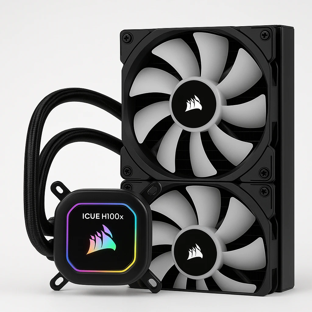 Corsair Memory CORSAIR iCUE H100x - Liquid CPU Cooler - RGB Elite