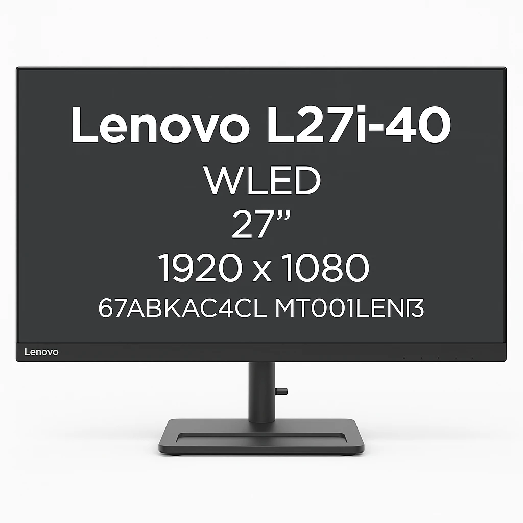 Lenovo L27i-40 - WLED - 27" - 1920 x 1080 - 67ABKAC4CL