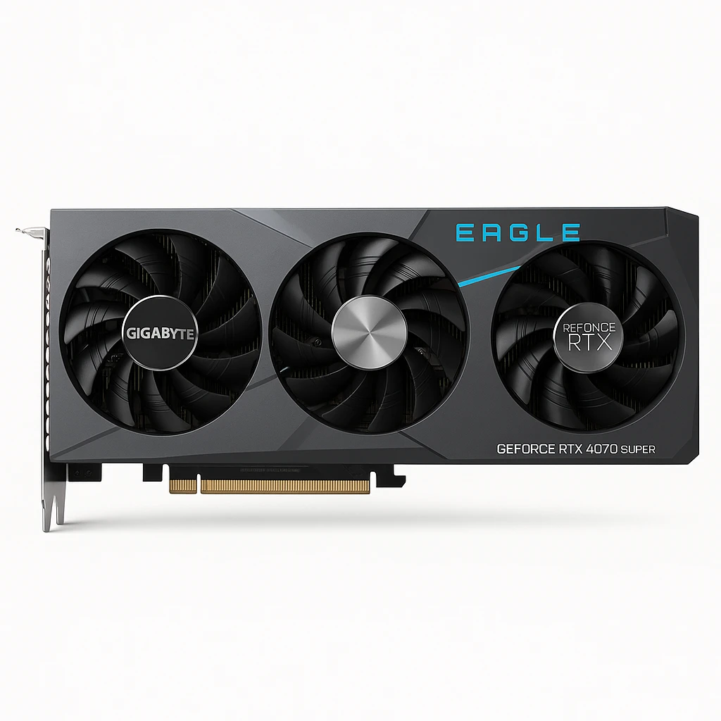 Gigabyte - eagle Graphics Card 4070TI - PCI Express 4.0 - NVIDIA - GeForce RTX 4070 SUPER