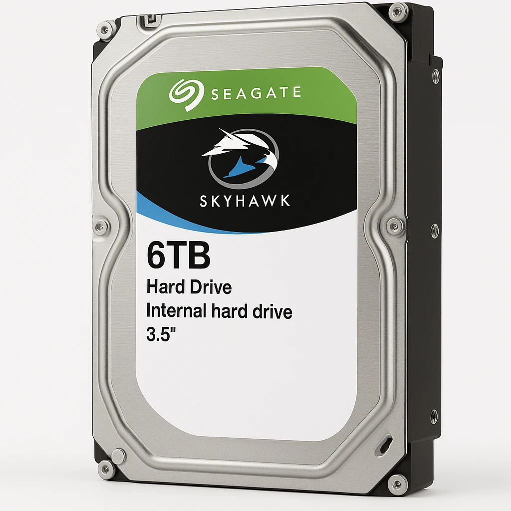 Seagate SkyHawk - Hard drive - Internal hard drive - 6 TB - 3.5"