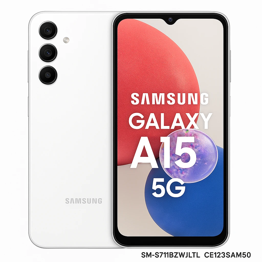 Samsung Galaxy A15 - Smartphone - 5G - Android - 128 GB - Touch - SM-S711BZWJLTL