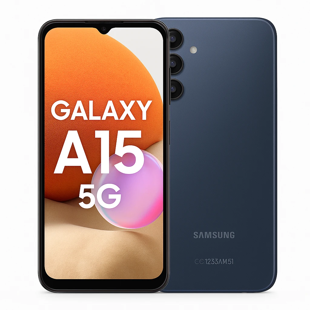 Samsung Galaxy A15 - Smartphone - 5G - Android - 128 GB - Touch - SM-A155MLBDCHO