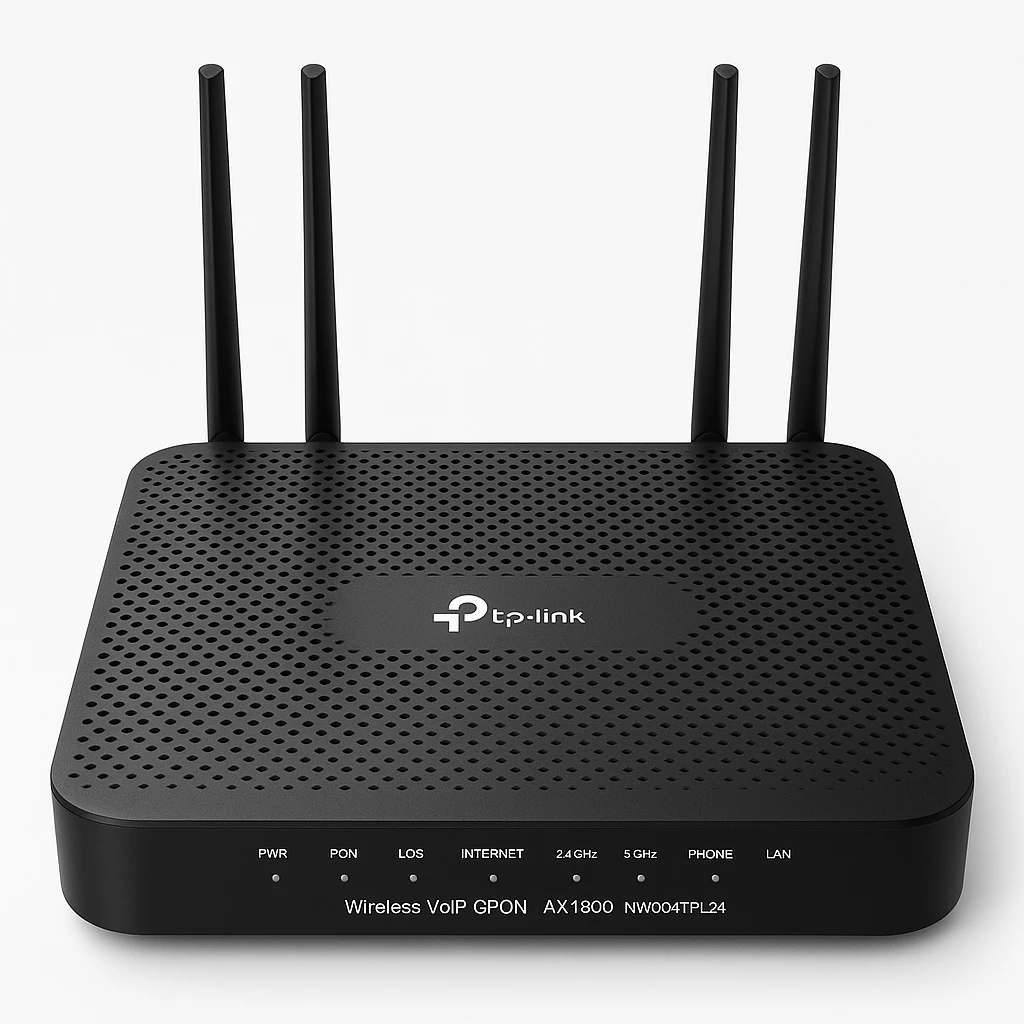 TP-Link - Router - Wireless - VoIP GPON AX1800