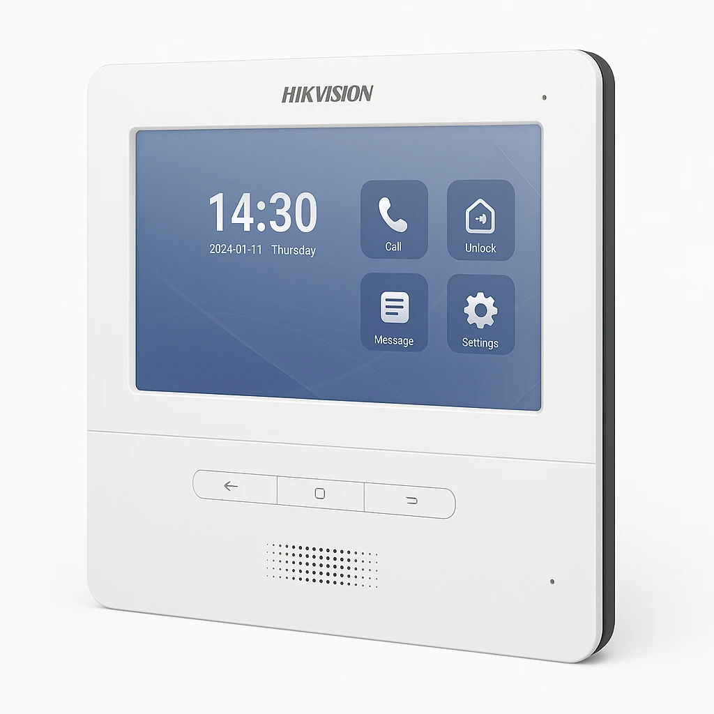 Hikvision - Video intercom system - Indoor / Outdoor - DS-KH6350-WTE1