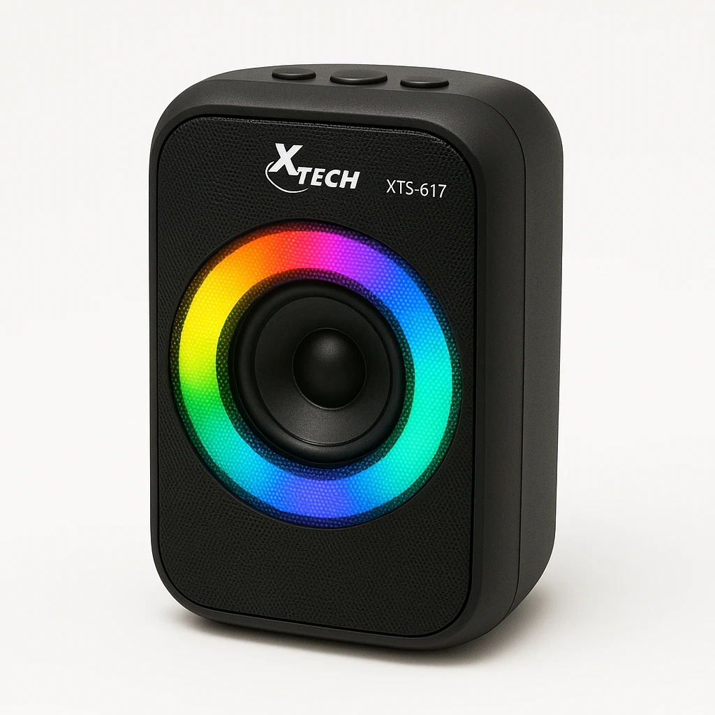Xtech XTS-617 - Speakers - Black - w/ lights BT 5W TWS