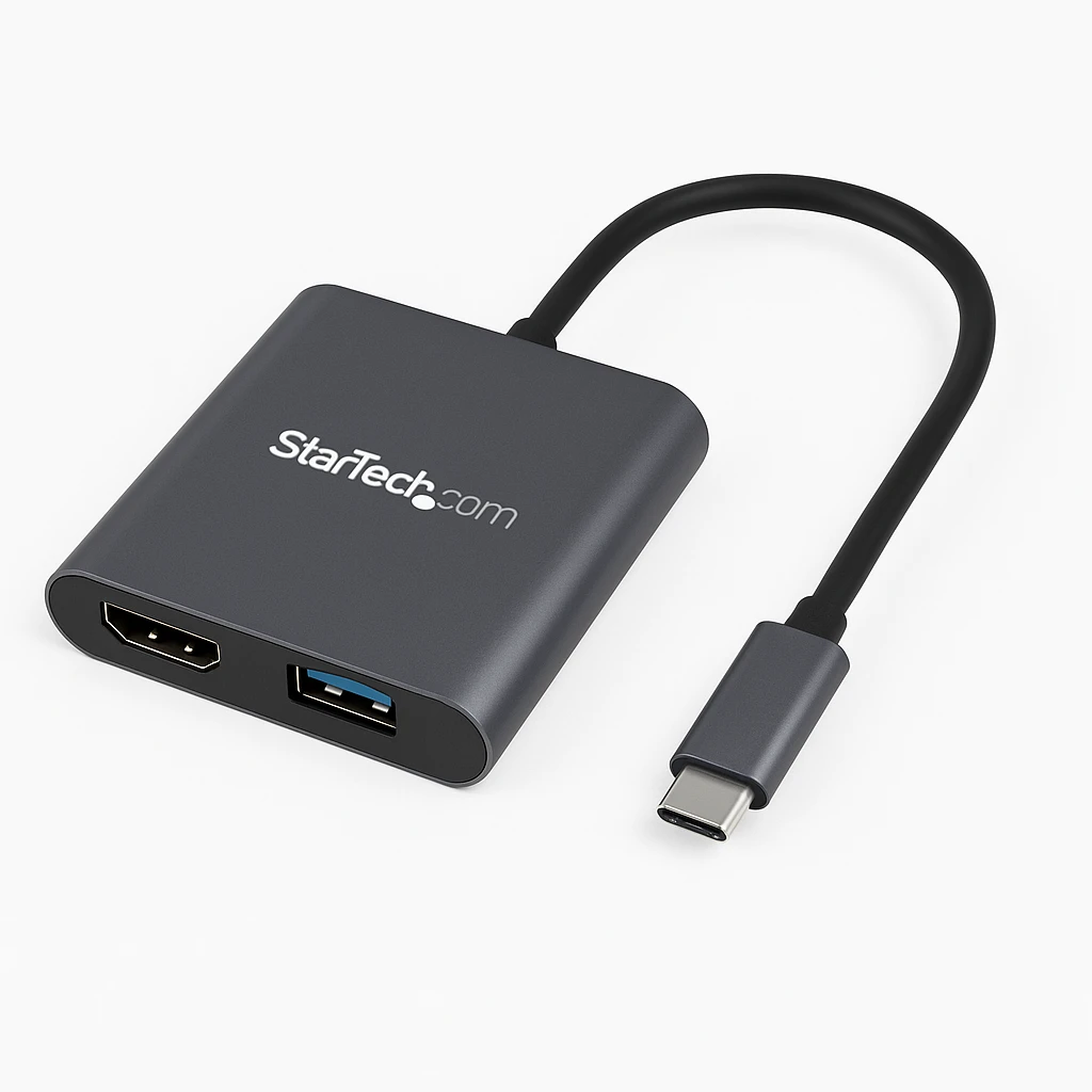 StarTech.com - Docking station adapter - 127B-USBC-MULTIPORT