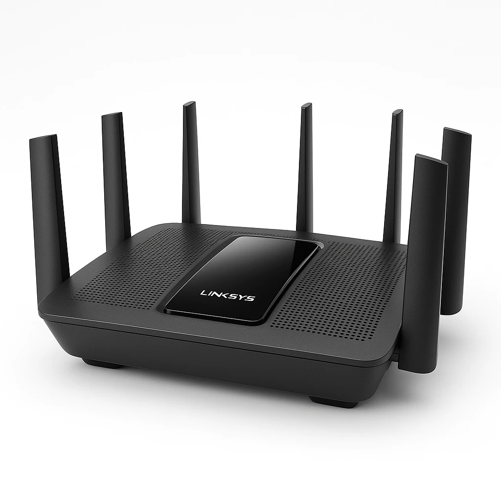 Linksys EA9500 - - enrutador inalámbrico - conmutador de 8 puertos - 1GbE - Wi-Fi 5 - Tres bandas