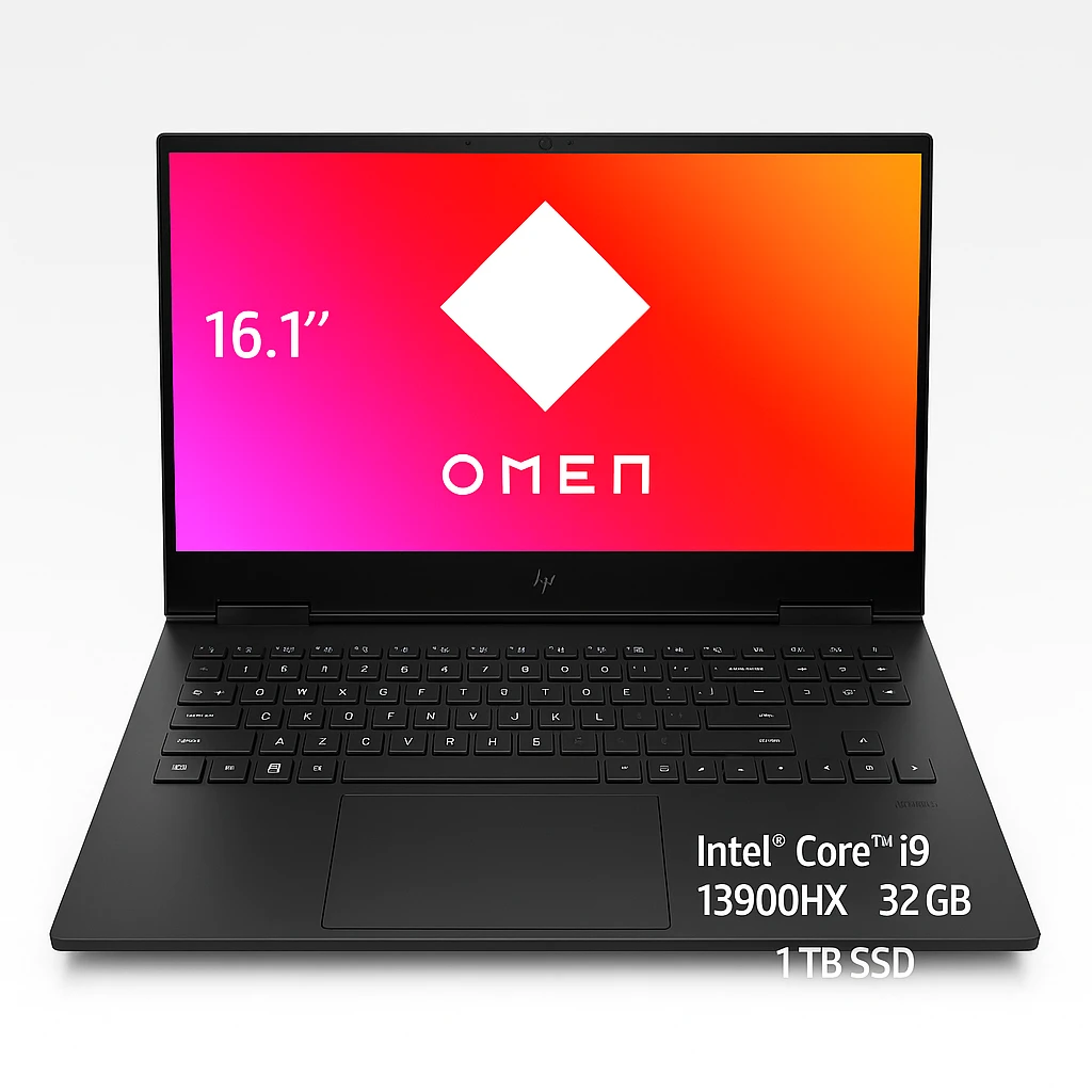 HP OMEN - Notebook - 16.1" - Intel Core i9 13900HX - 32 GB - 1 TB SSD