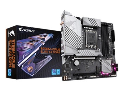 Gigabyte - Motherboard - Micro ATX - LGA1700 Socket - Intel B760 - para Celeron / para Core i3 / para Core i5 / para Core i7 / para Pentium - Intel HD Graphics - None