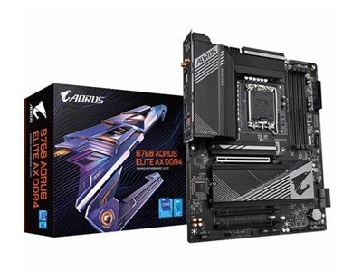 Gigabyte - Motherboard - ATX - LGA1700 Socket - Intel B760 - para Celeron / para Core i3 / para Core i5 / para Core i7 / para Pentium - Intel HD Graphics - None