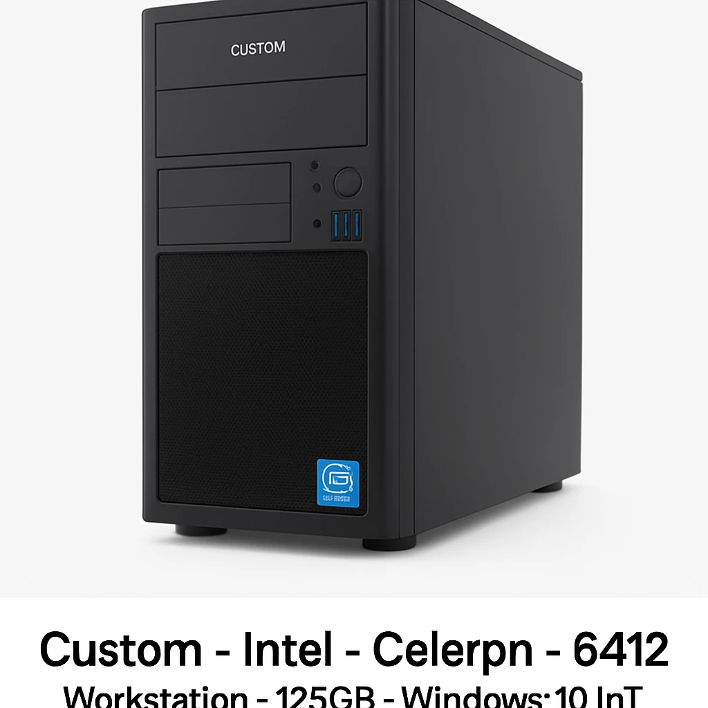 Custom - Intel - Celeron - 6412 - Workstation - 128 GB - Windows 10 IoT