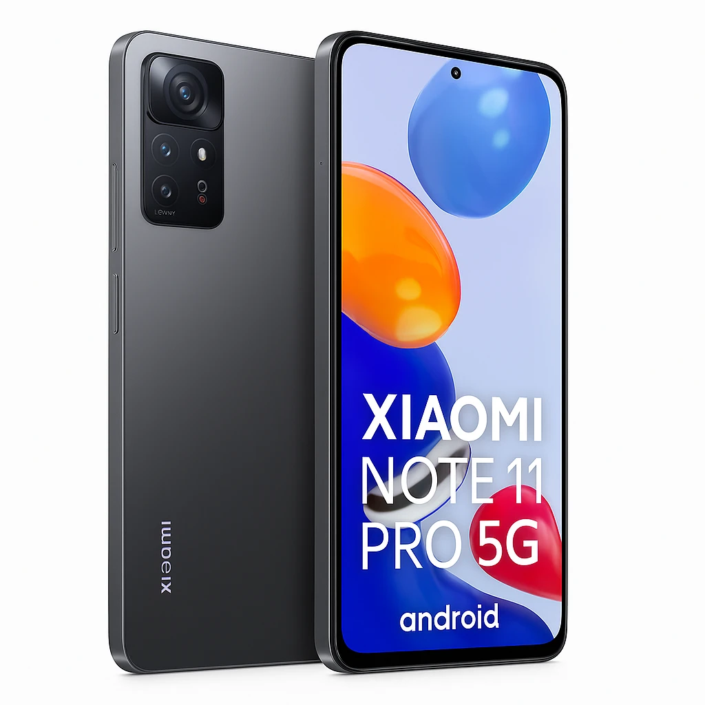 Xiaomi Note 11 Pro 5G - Smartphone - Android - Graphite gray