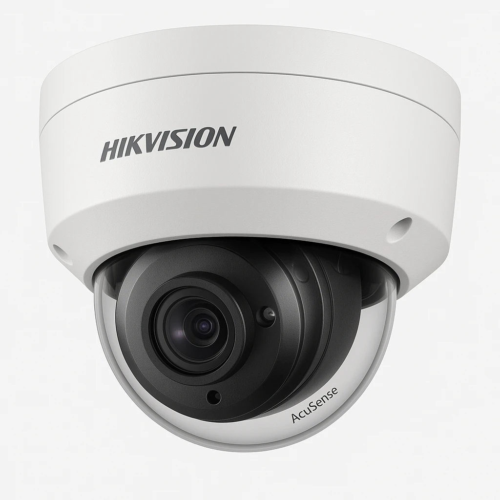 Hikvision AcuSense DS-2CD2143G2-IU 2.8mm - Network surveillance camera - Fixed dome - con microfono